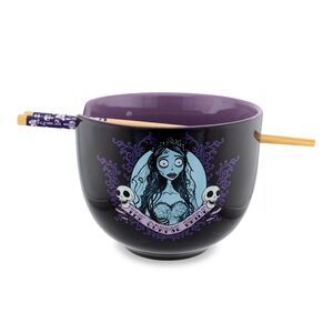 Tim Burton's Corpse Bride Ceramic Ramen Dinnerware Set